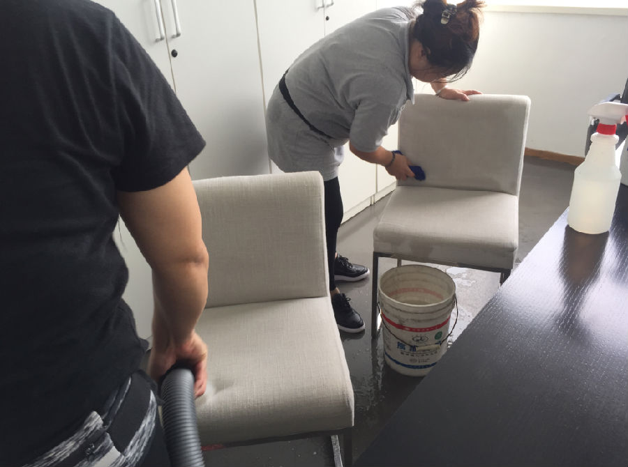 太仓市沙发清洗案例